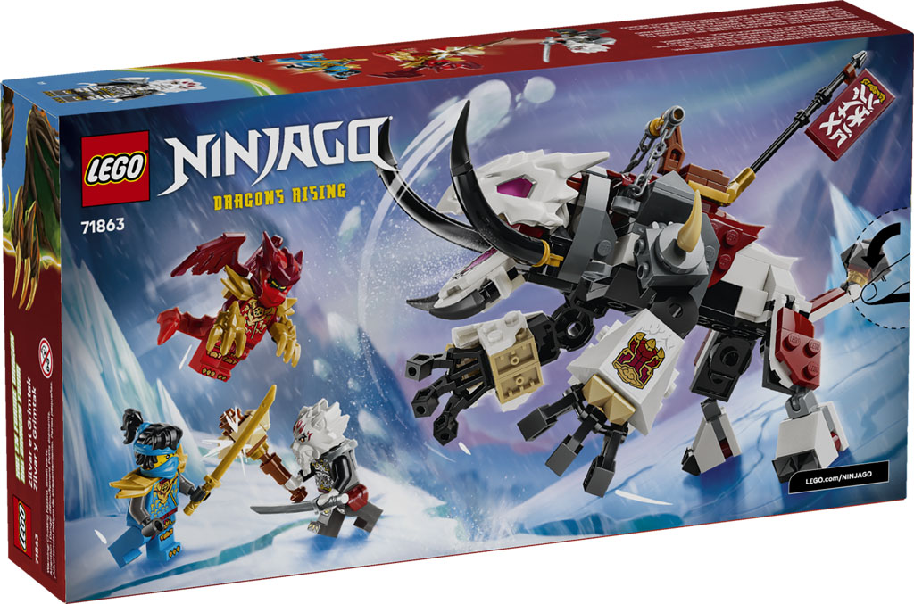 Primele imagini oficiale cu valul LEGO Ninjago din vara anului 2026: Dragoni colosali și noi mech-uri impresionante