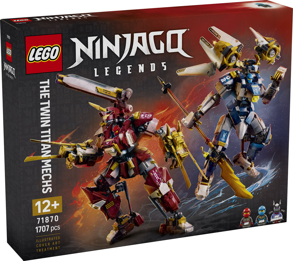 Primele imagini oficiale cu valul LEGO Ninjago din vara anului 2026: Dragoni colosali și noi mech-uri impresionante