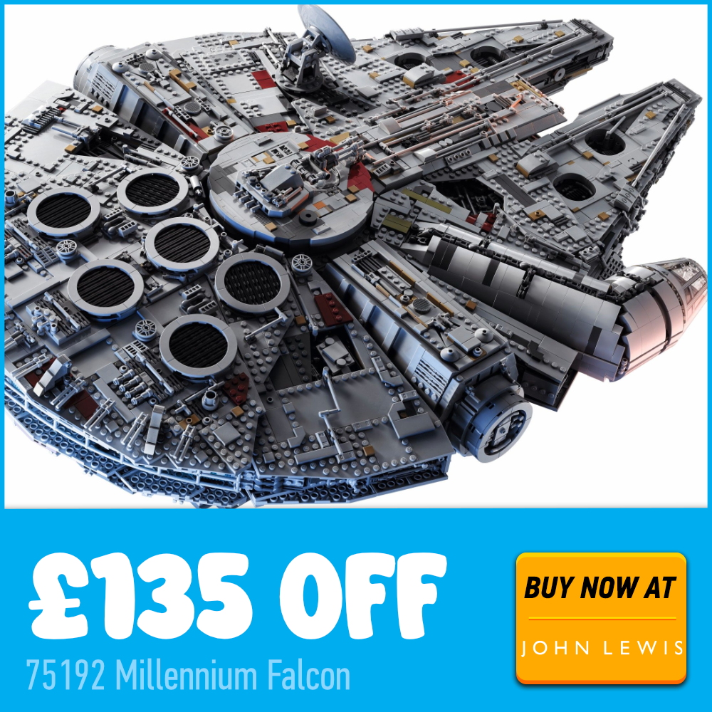 Ofertă specială pentru LEGO Star Wars UCS Millennium Falcon: Reducere masivă de preț înainte de retragerea oficială