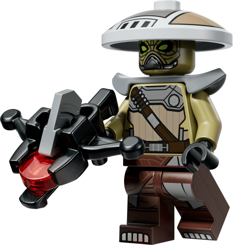 LEGO anunță revenirea legendarului vânător de recompense Embo în noul set 75451 Hutt Palace Sentry Droid Showdown
