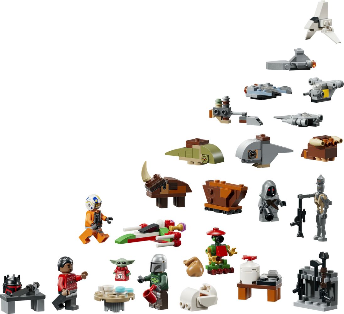 Primele detalii despre noile Calendare Advent LEGO 2026: Călătorie din Galaxia Mandaloriană până la Atelierul lui Moș Crăciun