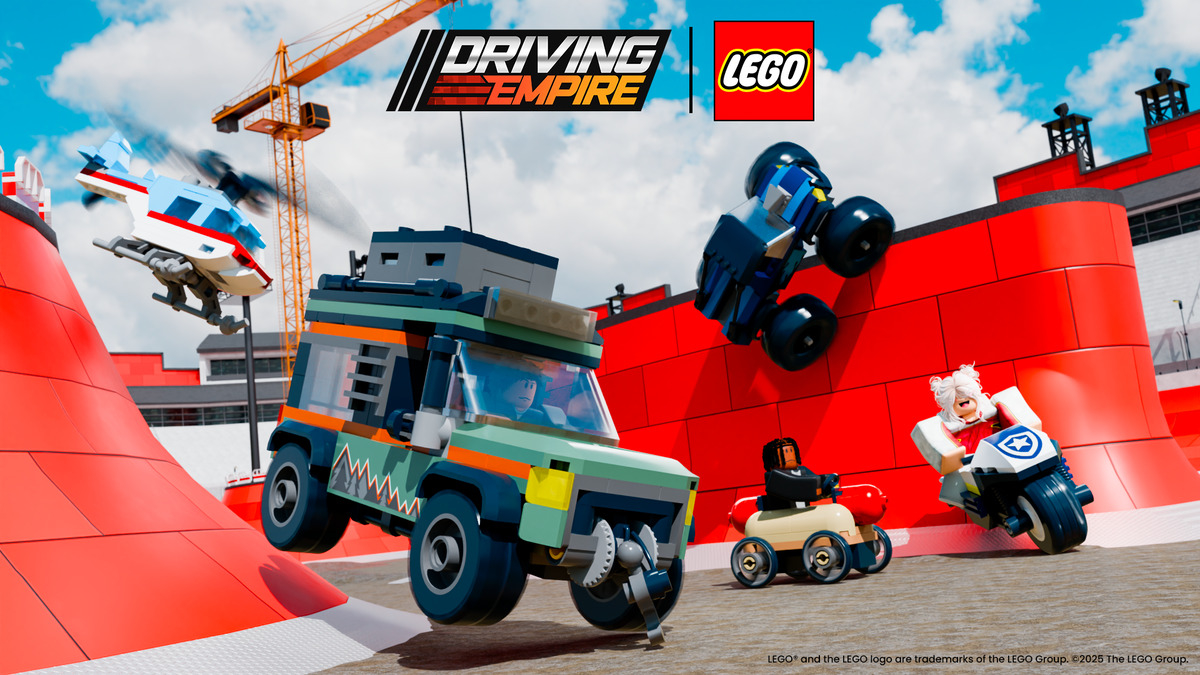 LEGO Batman: Legacy of the Dark Knight aduce vehicule legendare și misiuni noi în Driving Empire pe Roblox