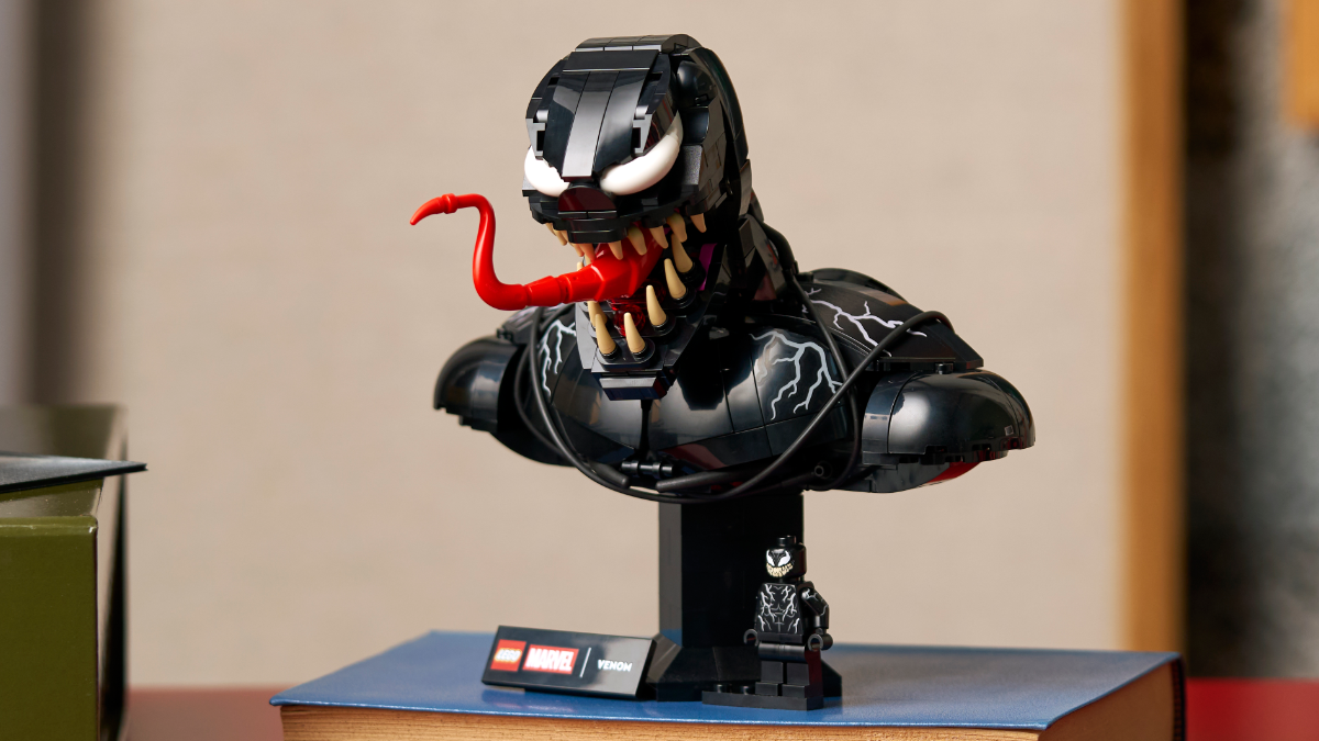 LEGO anunță 76356 Venom Bust: Prima reprezentare oficială a simbiotului din filmele Sony