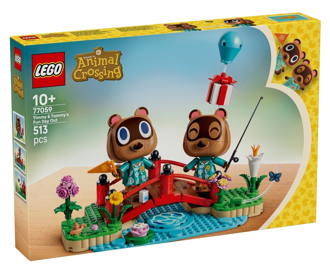 LEGO lansează Timmy & Tommy's Fun Day Out: O nouă direcție pentru colecția Animal Crossing
