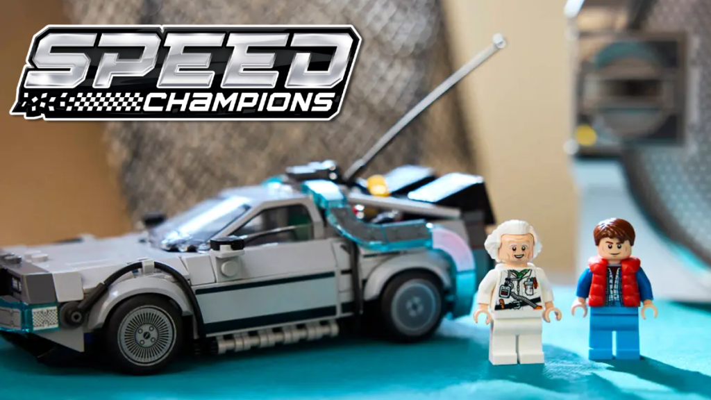 Ofertă specială: LEGO Speed Champions 77256 Time Machine from Back to the Future primește prima reducere majoră de 20%