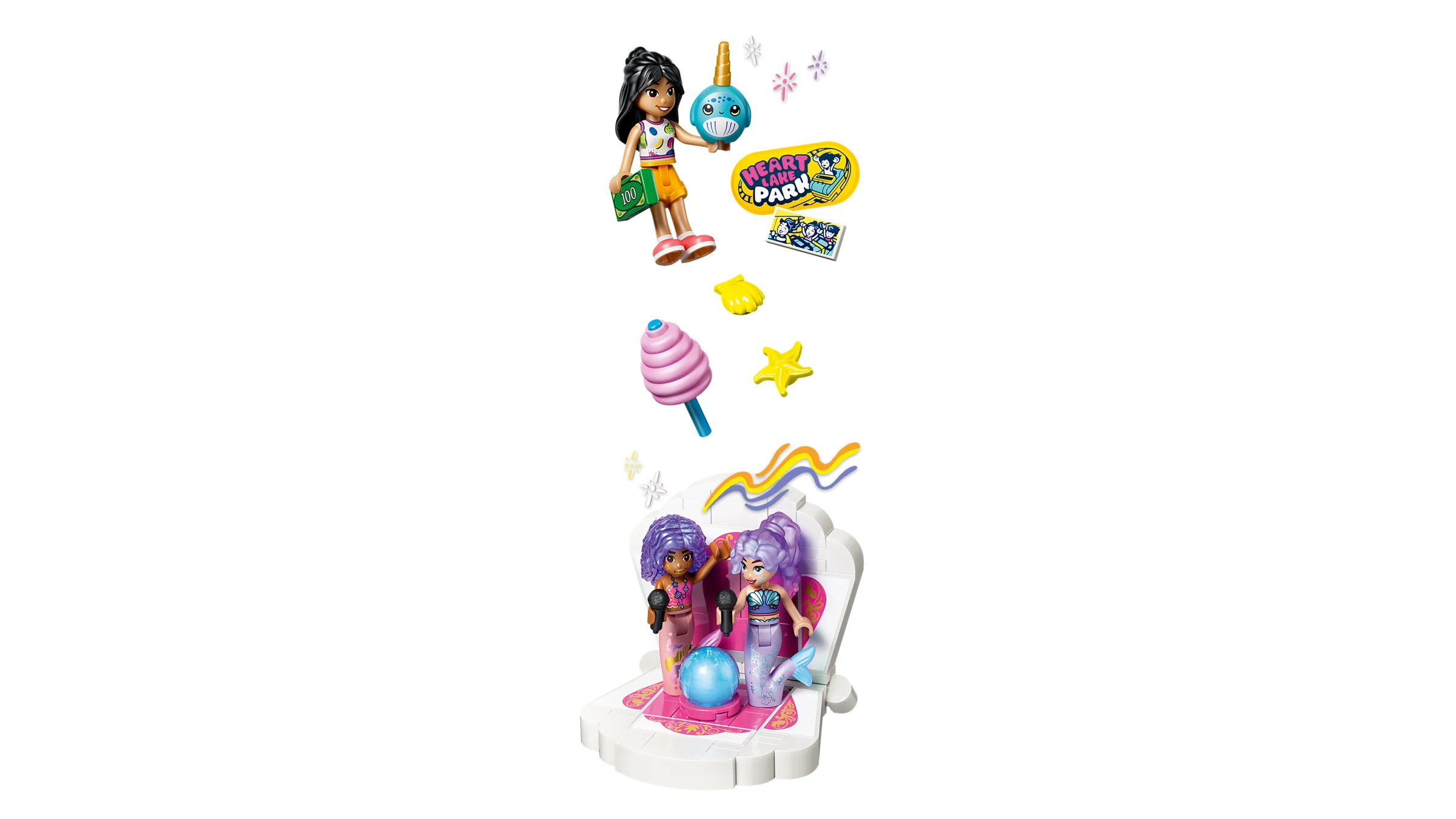 Prezentare detaliată a minifigurinelor și accesoriilor setului LEGO Friends 42703.