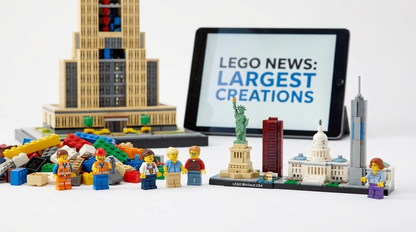 Dimensiuni Epice: Cele mai Mari Construcții LEGO Oficiale și Neoficiale din Lume