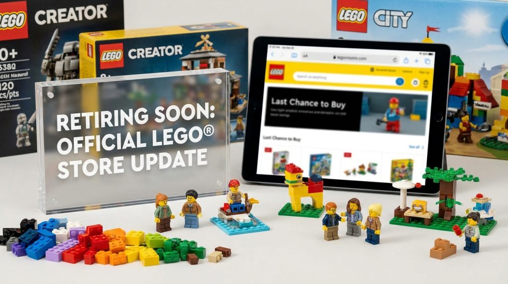 LEGO anunță retragerea a peste 90 de seturi: Actualizarea listei oficiale pentru mai 2026