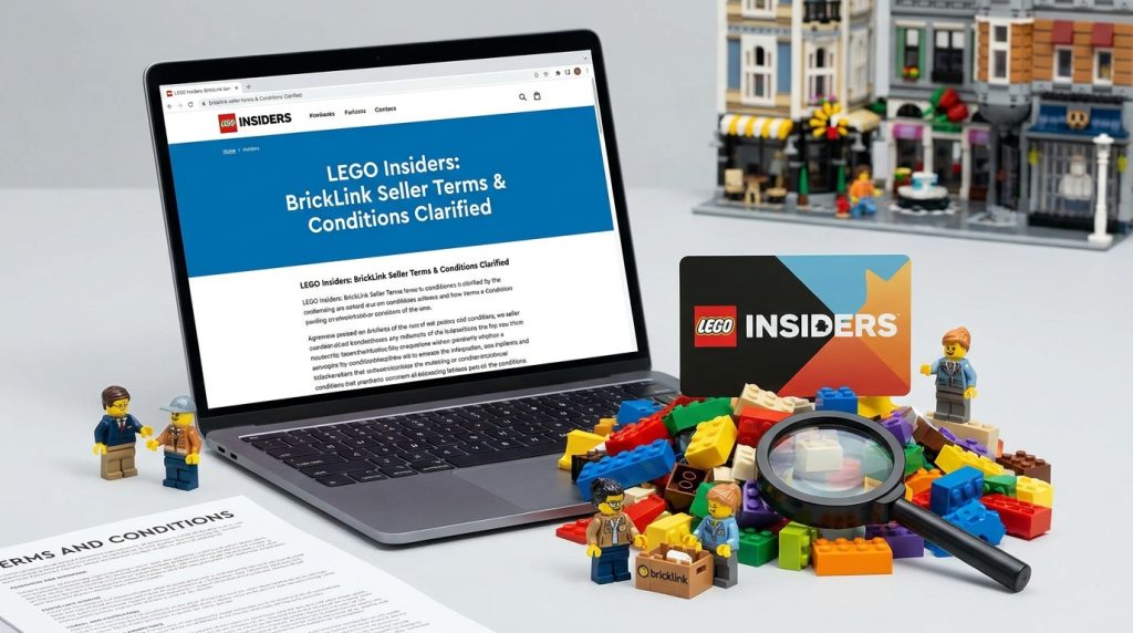 LEGO clarifică regulile programului Insiders pentru utilizatorii platformei BrickLink