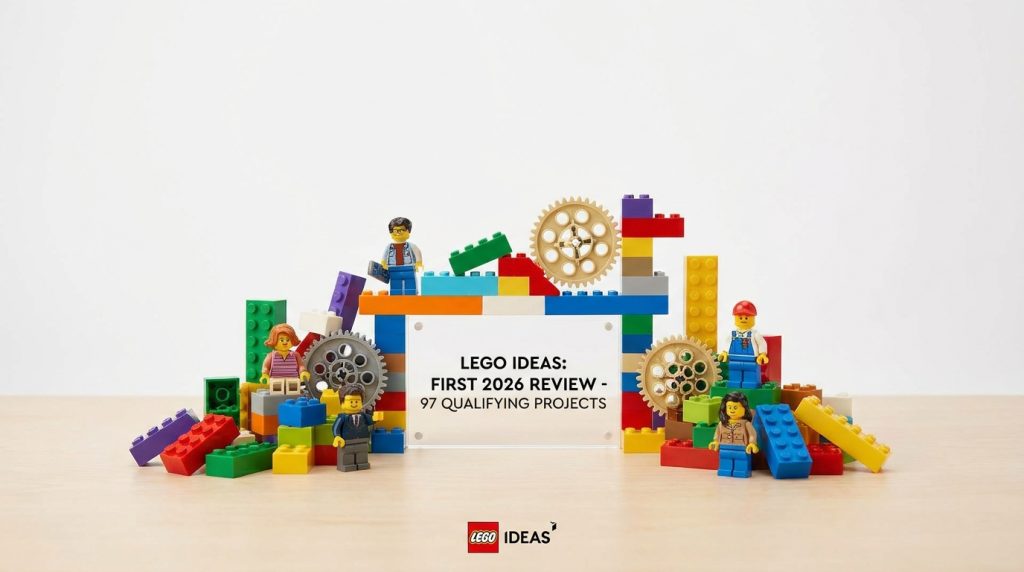 LEGO Ideas doboară recorduri: 97 de proiecte calificate pentru prima etapă de analiză din 2026