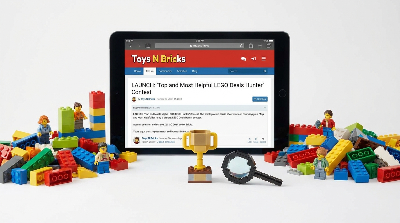 LEGO lansează marea căutare pentru cei mai iscusiți vânători de oferte: Devino cel mai util membru al comunității noastre