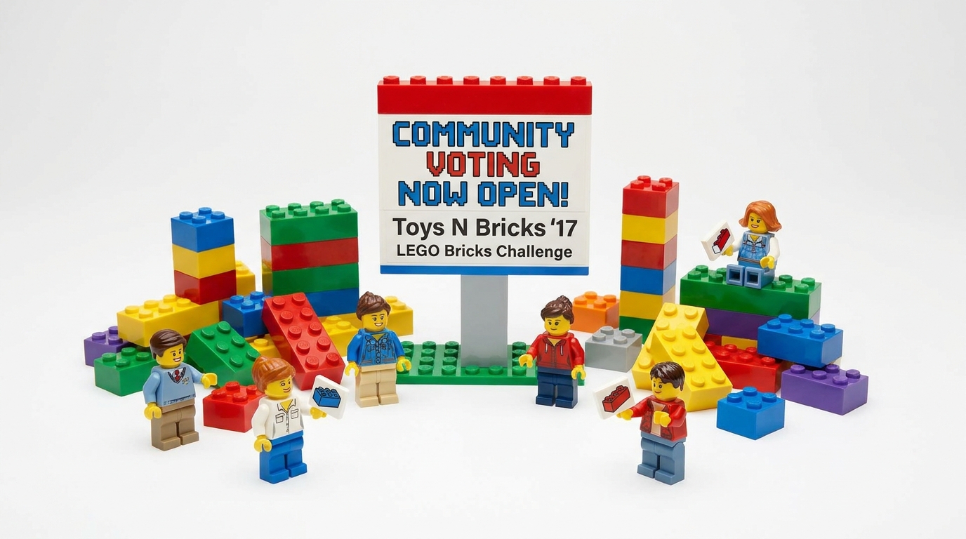 Provocarea celor 17 piese LEGO: Începe votul comunității pentru cele mai ingenioase construcții minimaliste