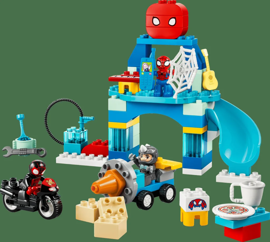 LEGO 10464 - LEGO DUPLO 10464 Cartierul general al Echipei Spidey: O aventură pentru preșcolari