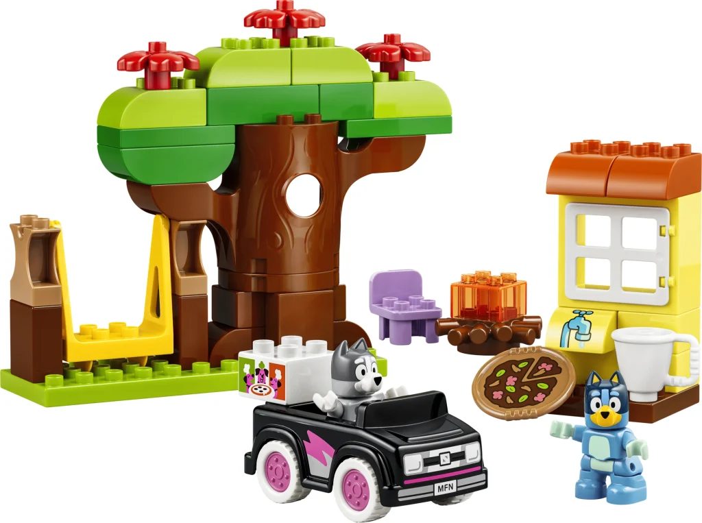 LEGO 10469 - LEGO DUPLO 10469 Fetele cu pizza cu Muffin și Bluey