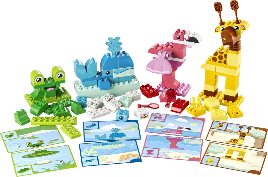 LEGO 10472 - LEGO DUPLO 10472 Joc de construit cu animale: O aventură educativă pentru cei mici