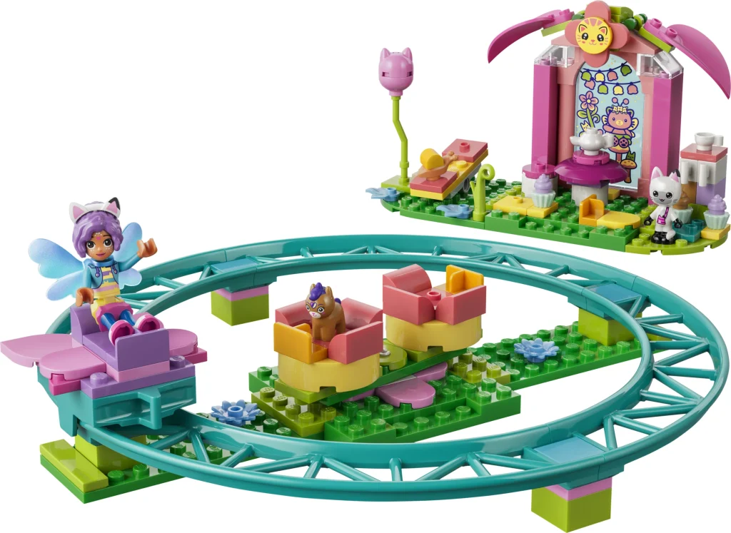 LEGO 11214 - Setul LEGO 11214 Roller coaster-ul Zânuței și petrecerea cu ceai