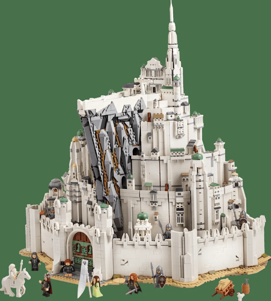 LEGO 11377 - LEGO Icons 11377 Stăpânul Inelelor: Minas Tirith - Prezentare generală a setului