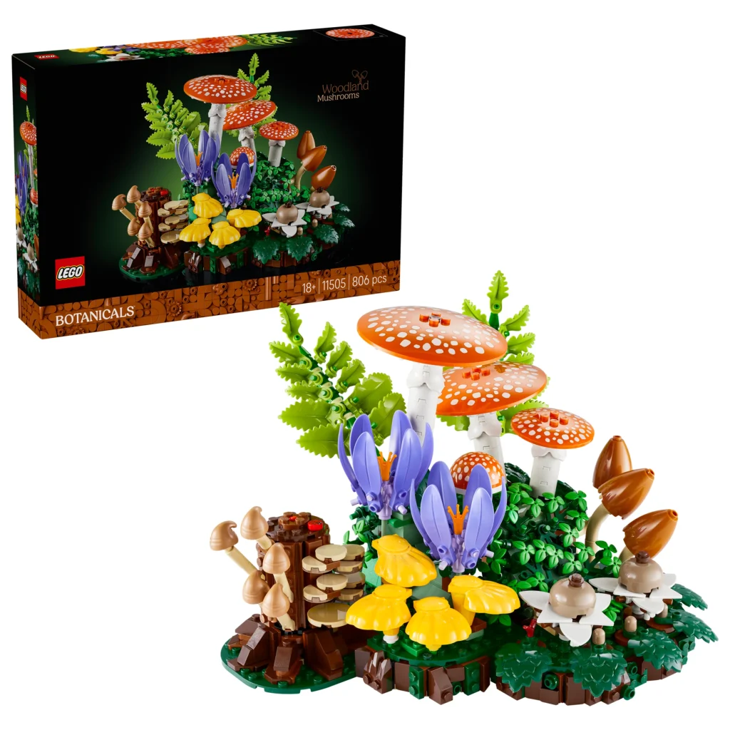 LEGO 11505 - LEGO 11505 Ciuperci de pădure: O dioramă botanică de excepție