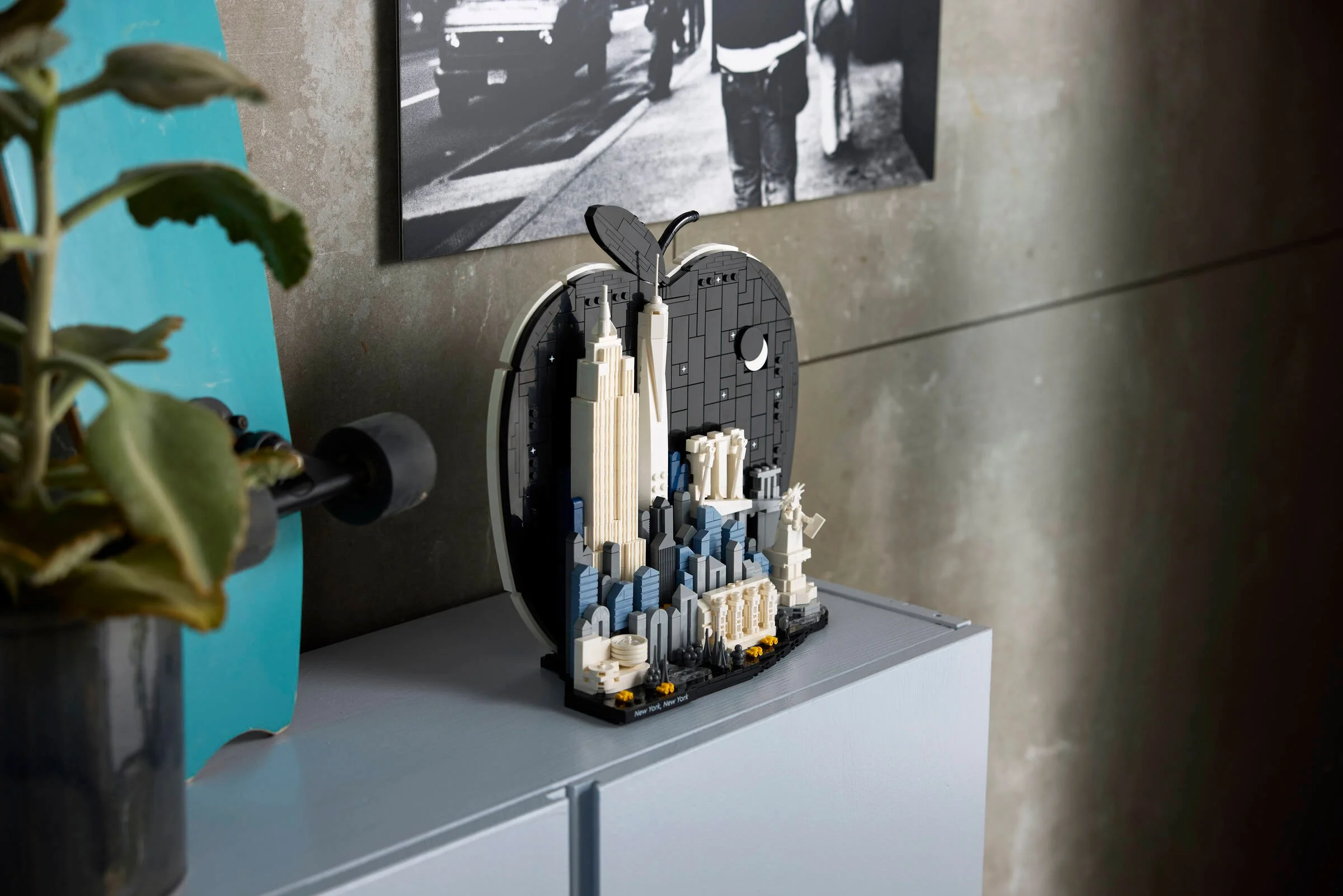 LEGO 21066 New York City - O vedere artistică a celebrului model Big Apple.