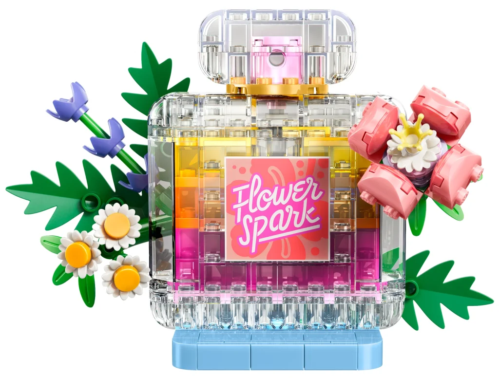 LEGO 31383 - LEGO Creator 31383 Sticlă de parfum cu decor floral: O Decorațiune Elegantă
