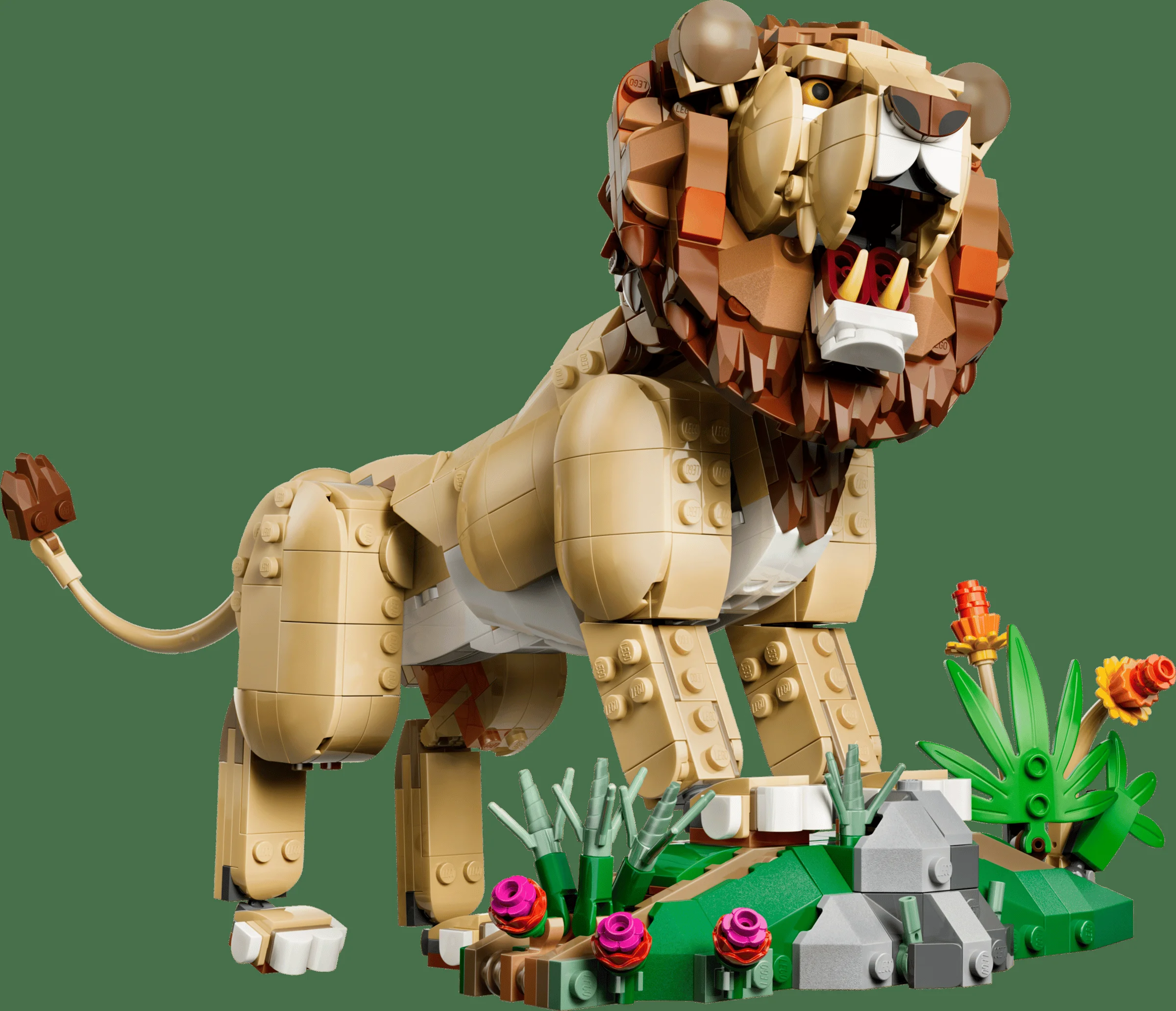 LEGO 31386 - LEGO Creator 31386 Animale sălbatice: Leu maiestuos