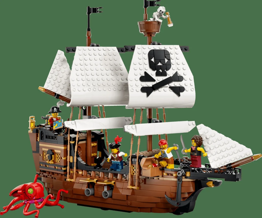 LEGO 31387 - LEGO Creator 3-in-1 31387 Corabie de pirați emblematică