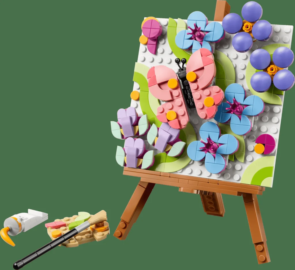 LEGO 31390 - Prezentare generală LEGO Creator 31390 Tablou cu artă florală