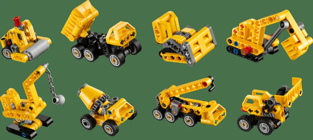 LEGO 42233 - LEGO Technic 42233 Cilindru compactor: Prezentare Detaliată