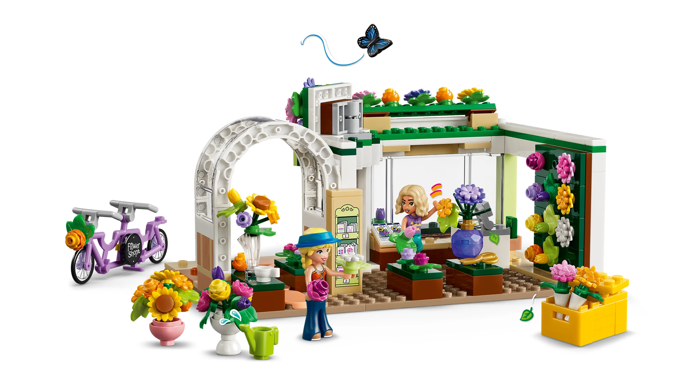 LEGO 42693 - LEGO Friends 42693 Florăria creativă: Un magazin plin de culoare