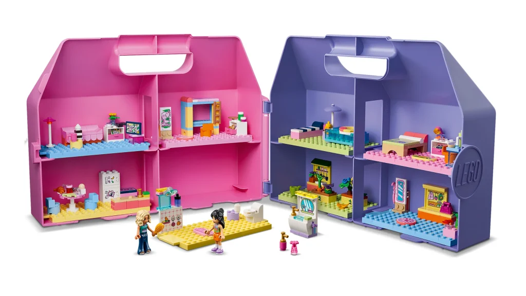 LEGO 42697 - LEGO Friends 42697 Valiză creativă cu casă de păpuși: Prezentare și Detalii