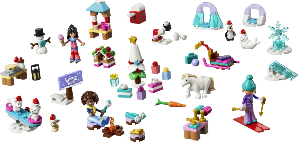 LEGO 42698 - Privire de ansamblu asupra setului 42698 Calendar de advent LEGO Friends 2026
