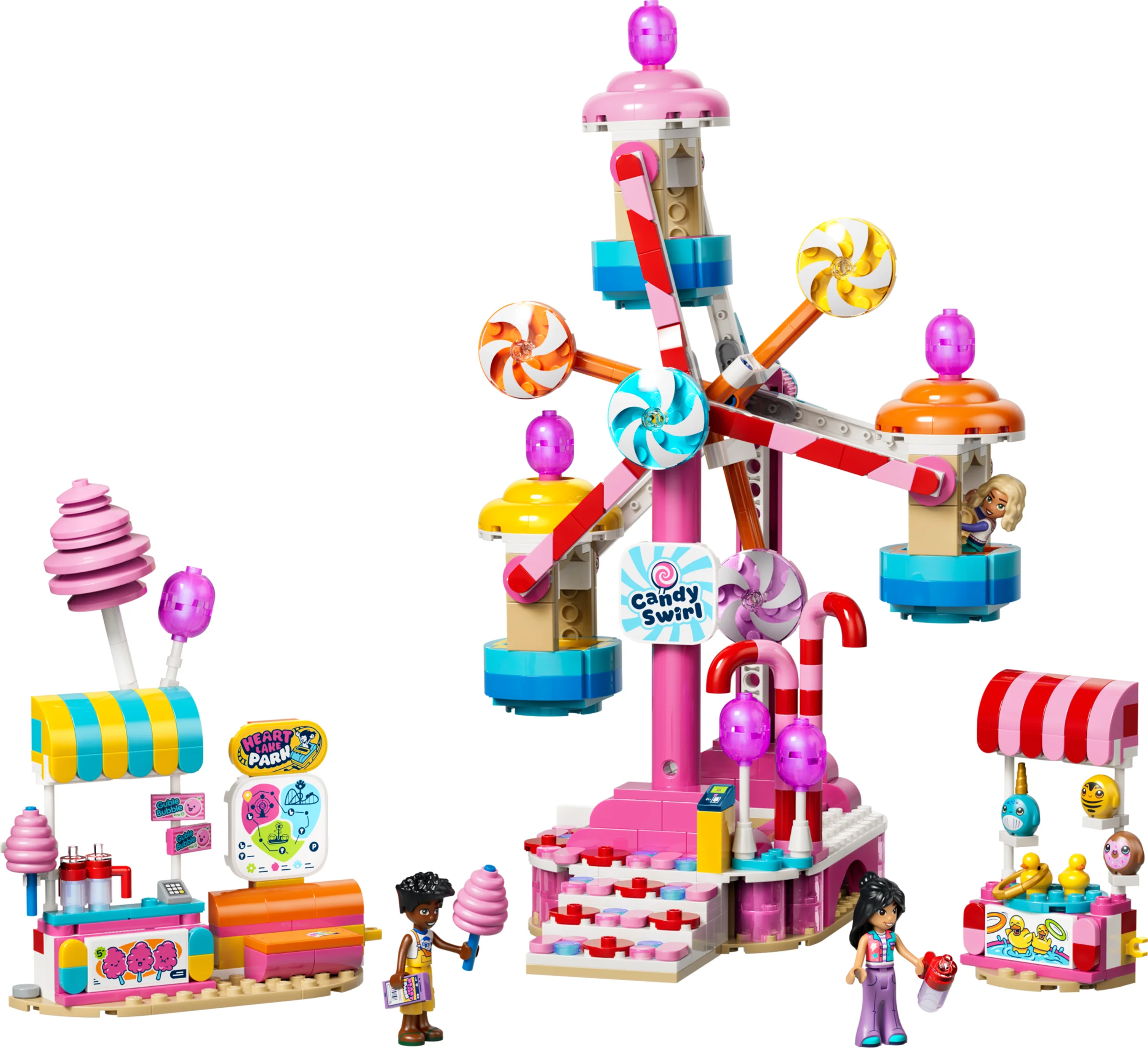 LEGO 42700 - LEGO Friends 42700 Roata panoramică cu dulciuri și brioșe - Prezentare Generală
