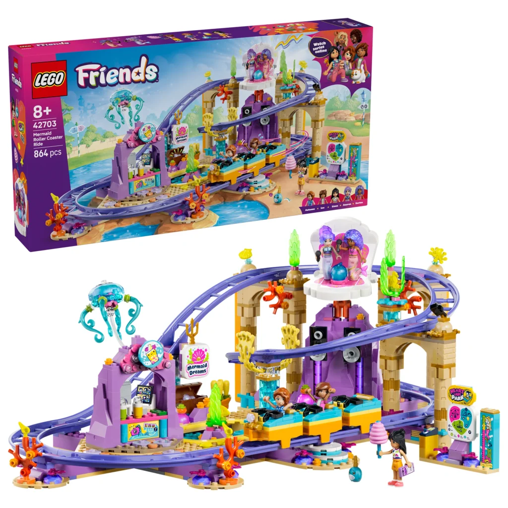 LEGO 42703 - Prezentare generală LEGO Friends 42703 Roller coaster-ul sirenei