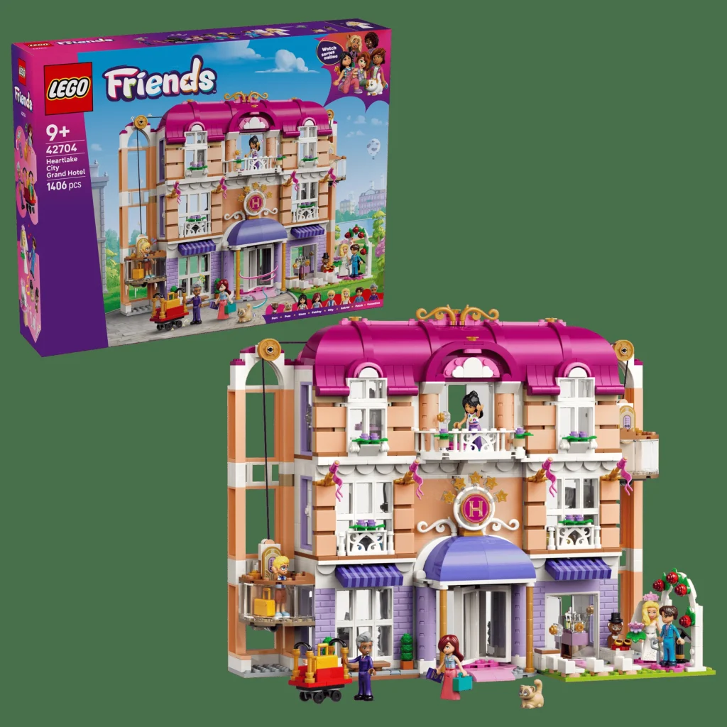 LEGO 42704 - Recenzie LEGO 42704 Marele hotel din Heartlake City: Lux și distracție