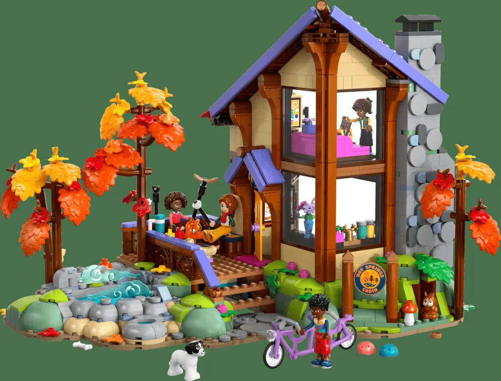 LEGO 42705 - Setul LEGO 42705 Cabana primitoare din pădurea de toamnă: O evadare în natură
