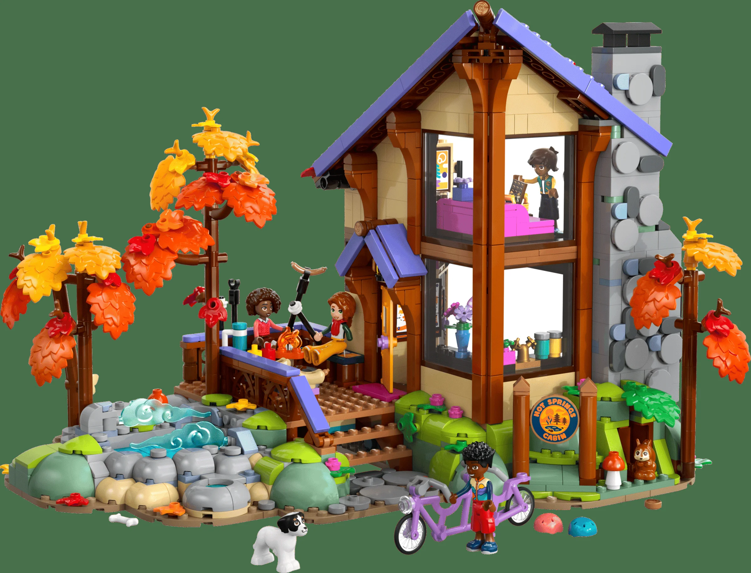 LEGO 42705 - Setul LEGO 42705 Cabana primitoare din pădurea de toamnă: O evadare în natură