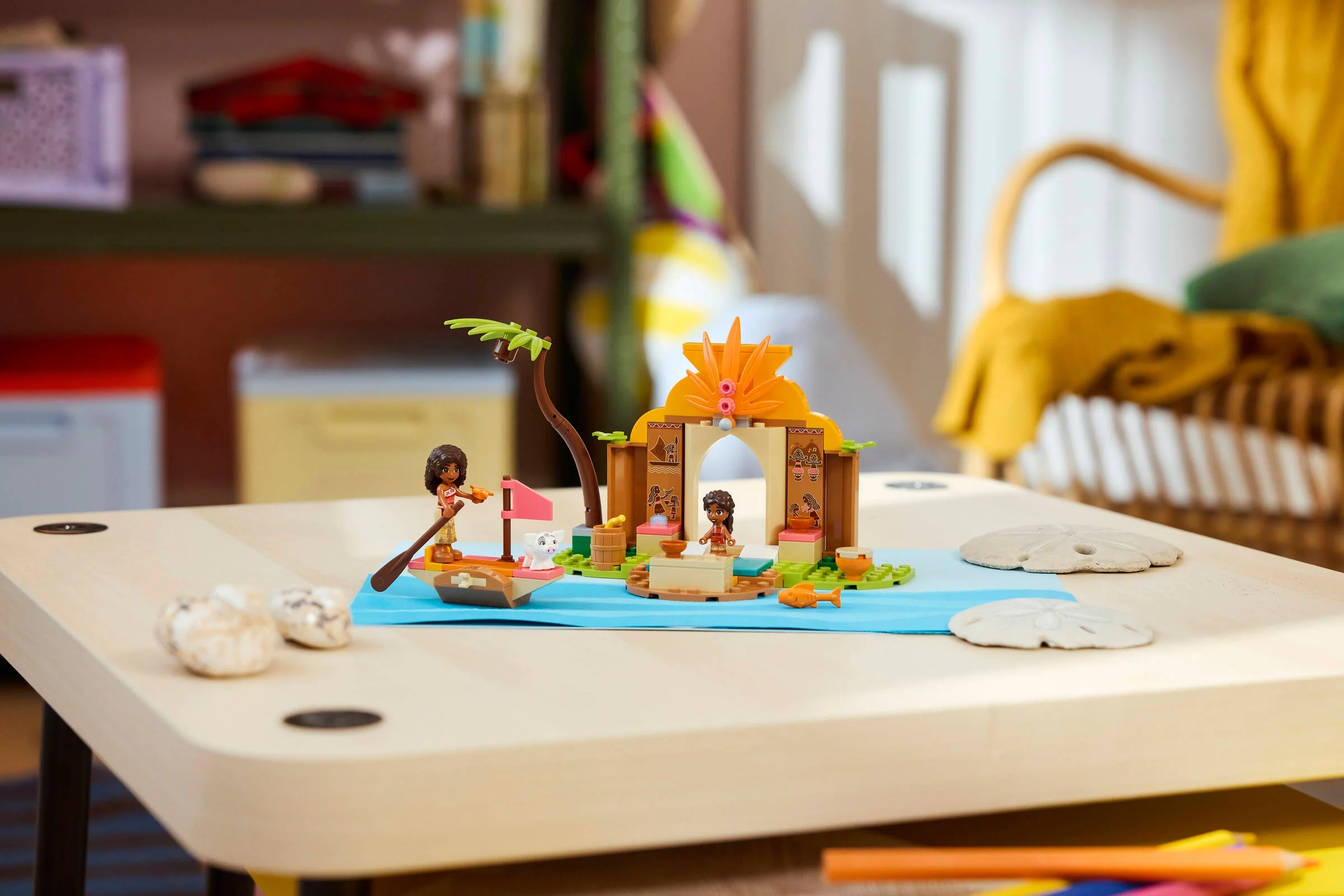 Imagine cu setul LEGO Disney 43282, 