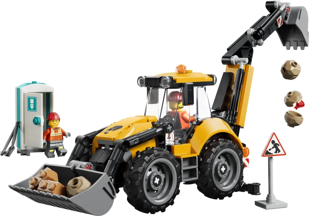 LEGO 60480 - LEGO City 60480 Buldoexcavator: Prezentare Detaliată a Utilajului