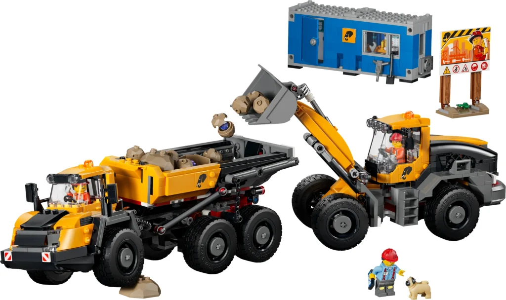 LEGO 60494 - LEGO City 60494 Autobasculantă și încărcător frontal: Prezentare generală
