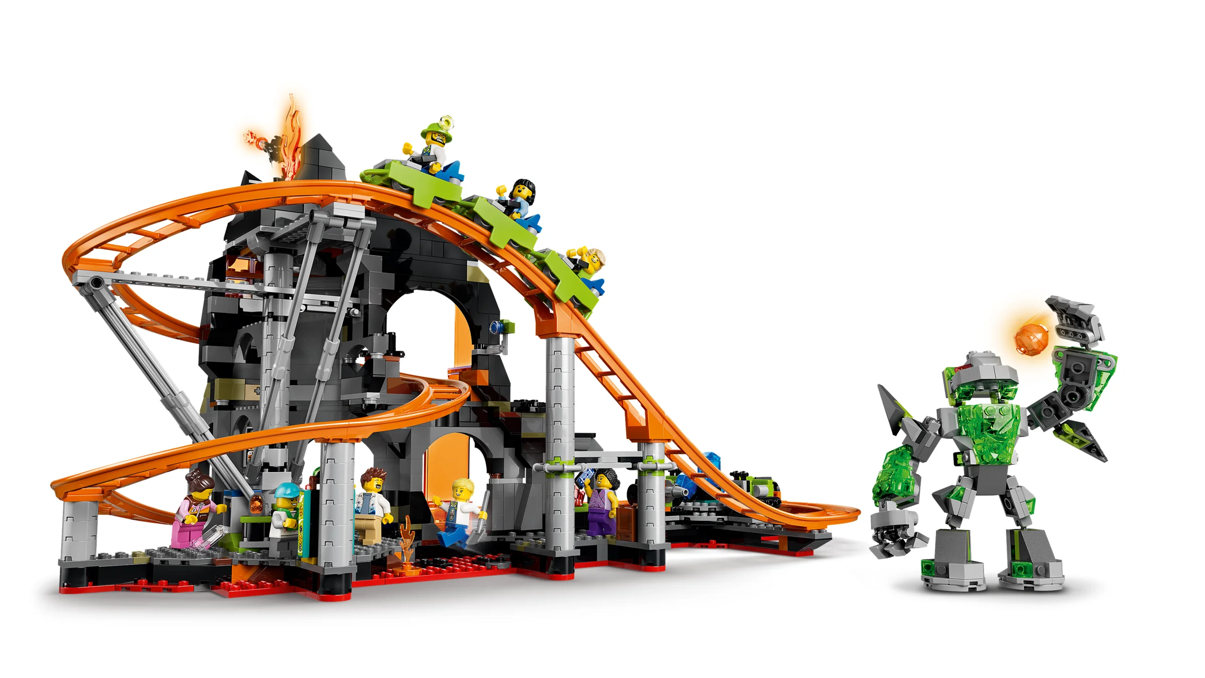 Imagine cu parcul de distracții LEGO 60501 