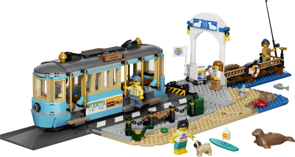 LEGO 60506 - LEGO 60506 Tramvai clasic de plajă: O călătorie relaxantă în orașul tău
