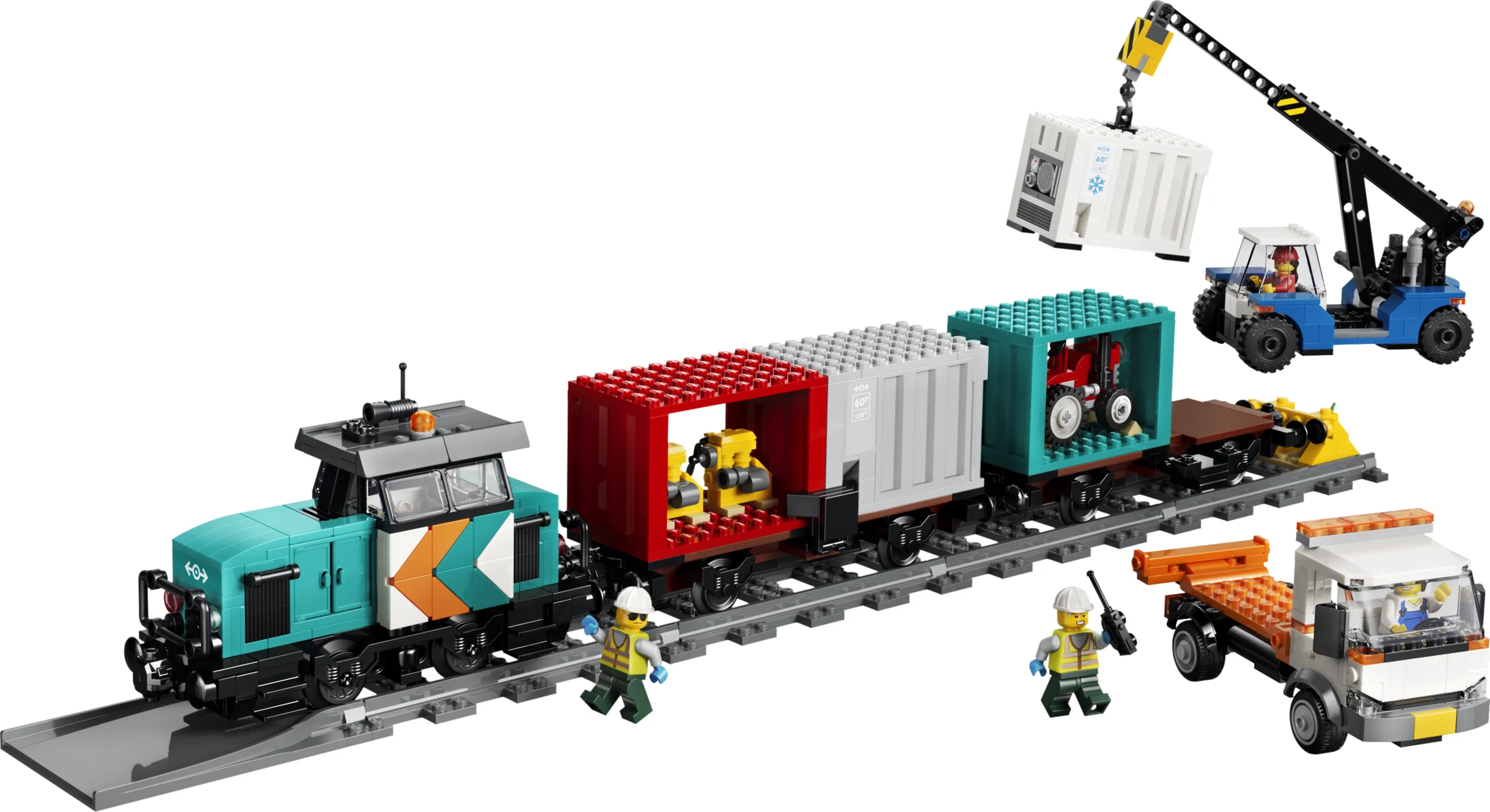 LEGO 60509 - LEGO City 60509 Tren de marfă în port - Prezentare Generală