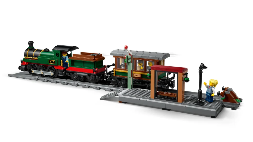 LEGO 60511 - Recenzie LEGO 60511 Tren cu aburi de epocă: Farmecul clasic în orașul tău