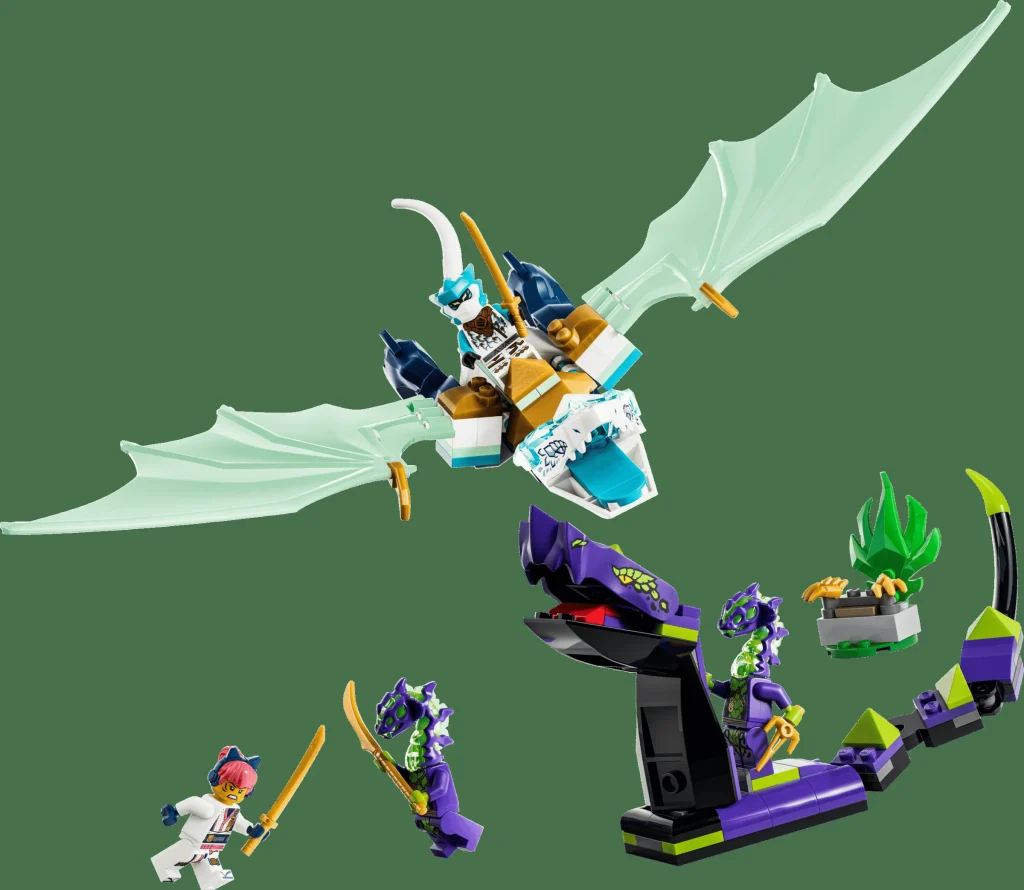 LEGO 71865 - LEGO Ninjago 71865 Bătălia dragonului de gheață al lui Zane