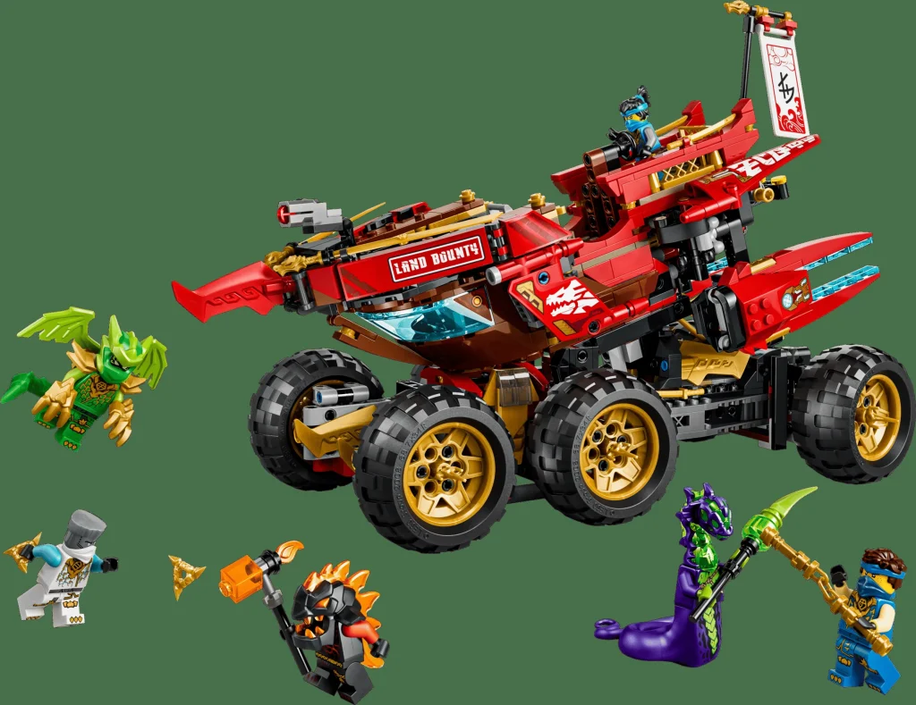 LEGO 71869 - LEGO Ninjago 71869 Vehiculul de teren Bounty: Prezentare Detaliată