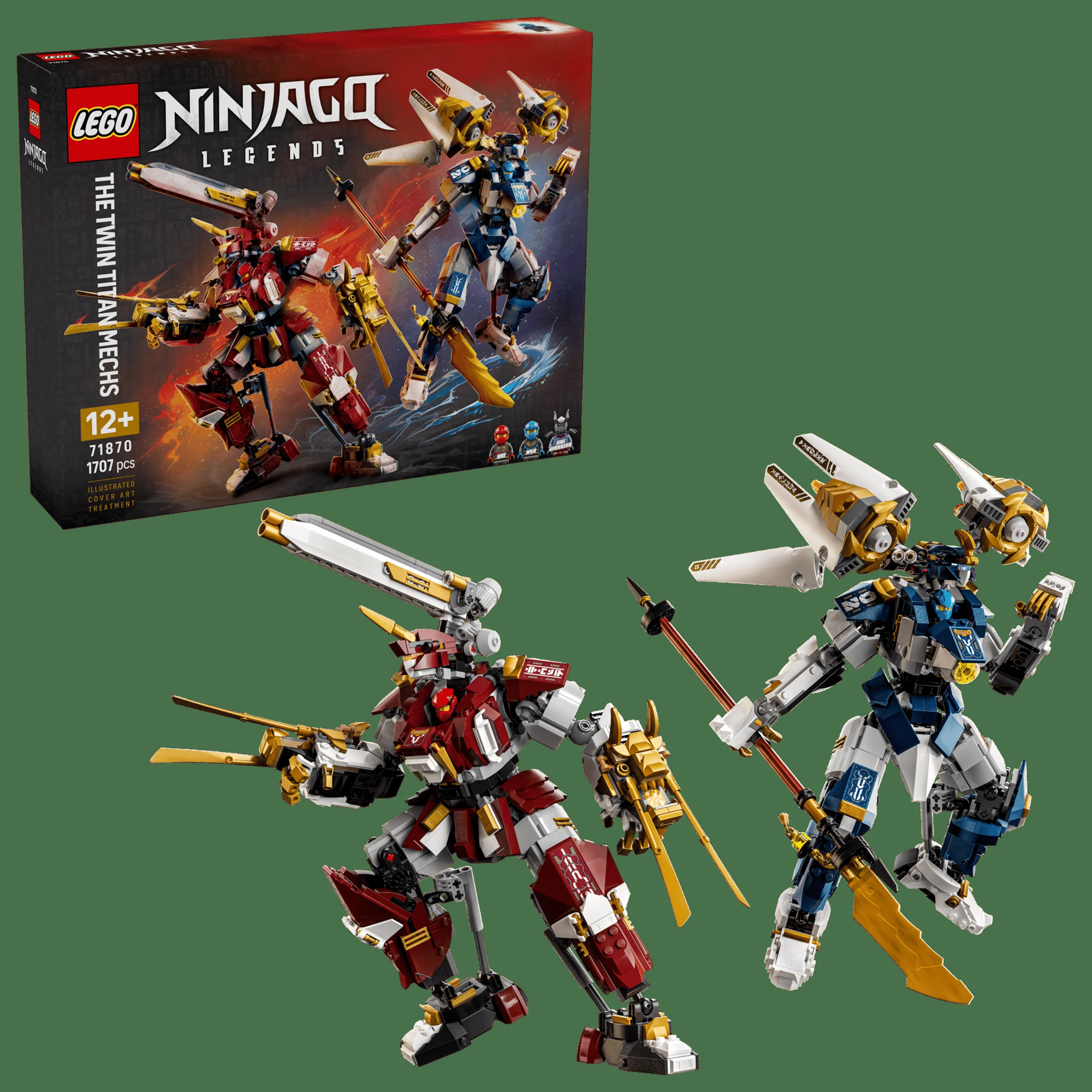 LEGO 71870 - Recenzie LEGO Ninjago 71870 Roboții titan gemeni: Doi coloși mecanici impresionanți