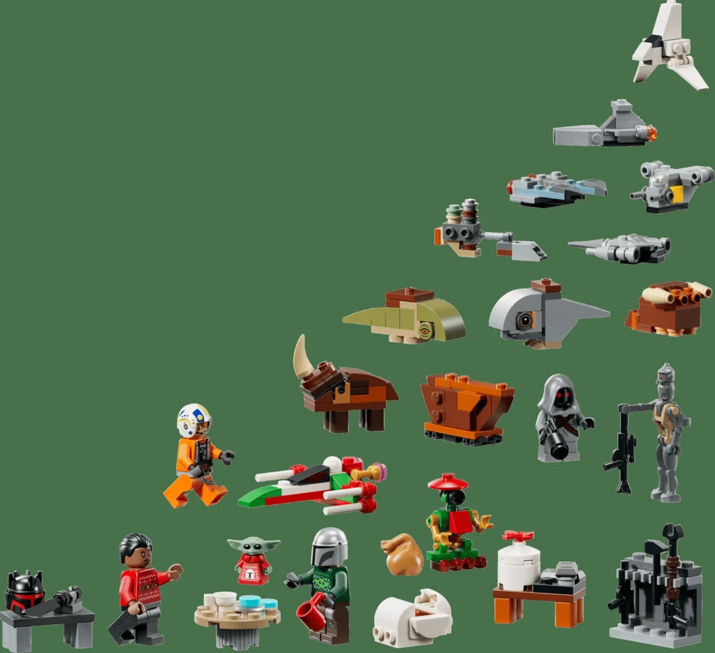 LEGO 75456 - 75456 Calendar de advent LEGO® Star Wars™ 2026: O Tradiție Festivă Galactică