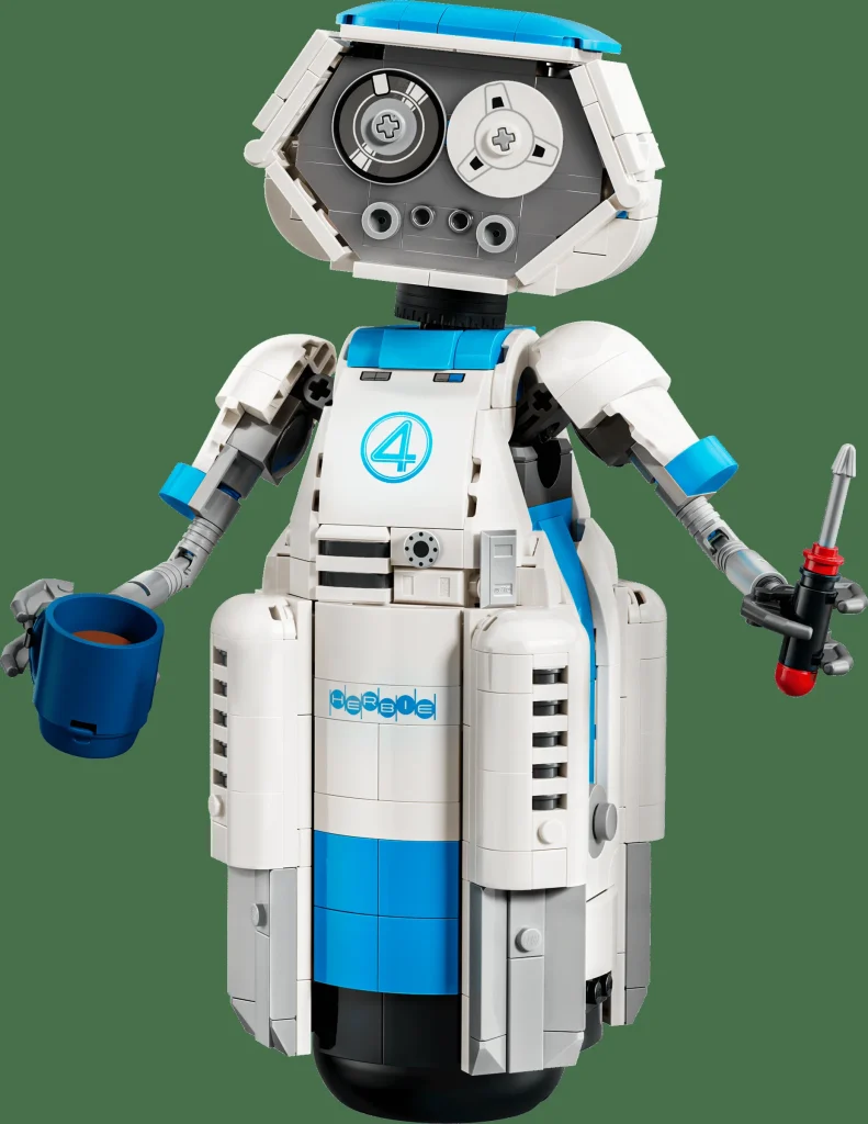LEGO 76339 - Recenzie LEGO 76339 Cei Patru Fantastici H.E.R.B.I.E.: Un robot clasic pentru fanii Marvel