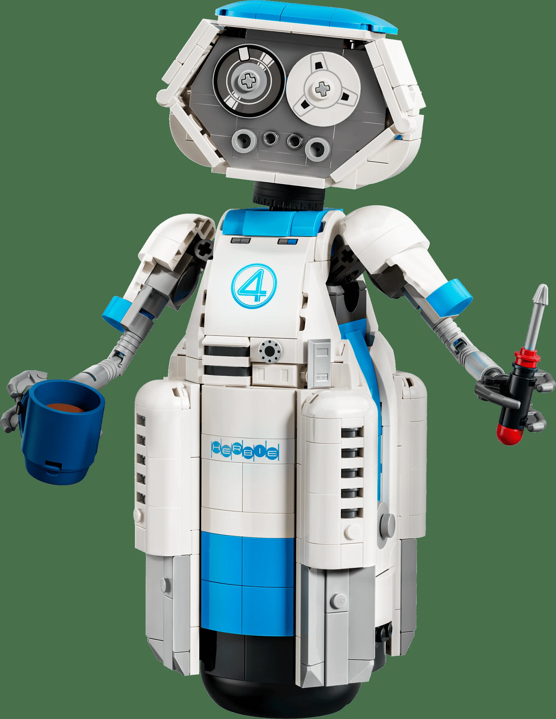 LEGO 76339 - Recenzie LEGO 76339 Cei Patru Fantastici H.E.R.B.I.E.: Un robot clasic pentru fanii Marvel