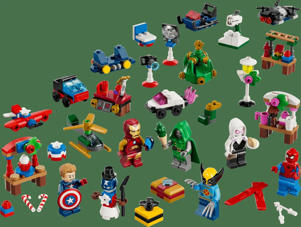 LEGO 76340 - Recenzie LEGO 76340 Calendar de advent LEGO Marvel 2026: Magia sărbătorilor